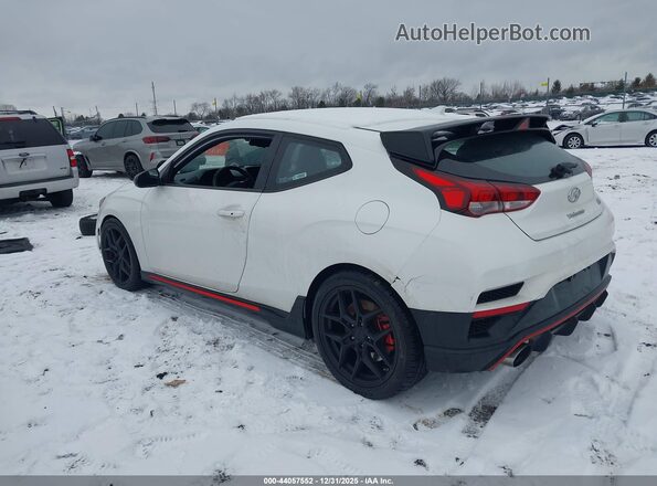 KMHT36AH3MU010527 2021 HYUNDAI VELOSTER N White Trasero izquierdo
