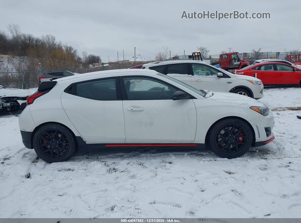 KMHT36AH3MU010527 2021 HYUNDAI VELOSTER N White Vista interior trasera