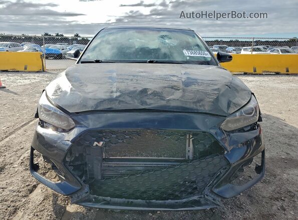 KMHT36AHXLU003704 2020 HYUNDAI VELOSTER Черный Вид спереди