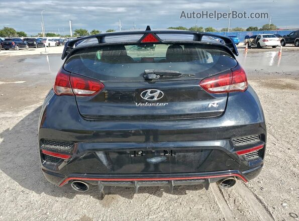 KMHT36AHXLU003704 2020 HYUNDAI VELOSTER Черный Вид сзади