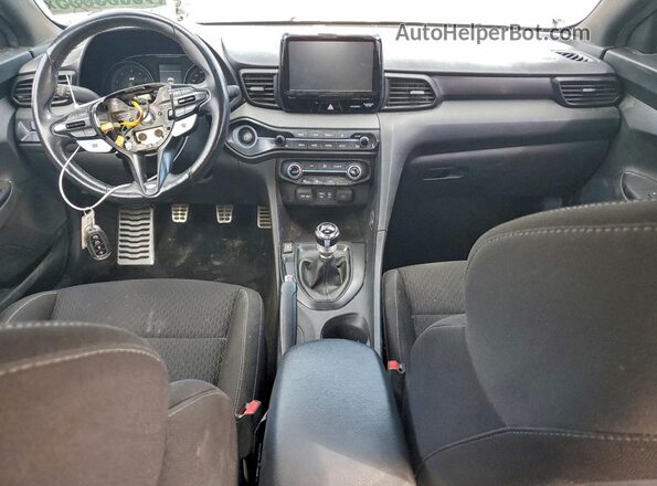 KMHT36AHXLU003704 2020 HYUNDAI VELOSTER Черный Вид панели приборов