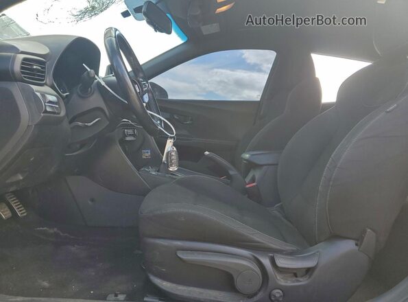 KMHT36AHXLU003704 2020 HYUNDAI VELOSTER Черный Вид салона спереди