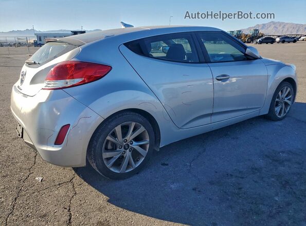 KMHTC6AD1HU311381 2017 HYUNDAI VELOSTER Серебряный Задняя правая четверть
