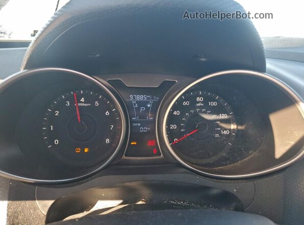 KMHTC6AD1HU311381 2017 HYUNDAI VELOSTER Серебряный Вид щитка приборов