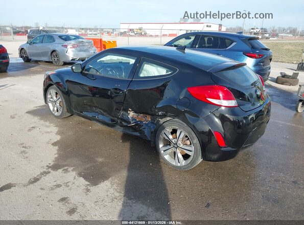 KMHTC6AD7HU324135 2017 HYUNDAI VELOSTER Черный Задняя левая четверть