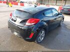 2017 Hyundai Veloster Value Edition Черный vin: KMHTC6AD7HU324135