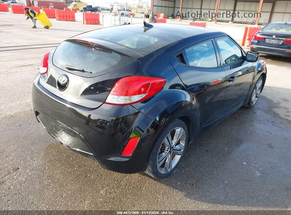 KMHTC6AD7HU324135 2017 HYUNDAI VELOSTER Черный Задняя правая четверть