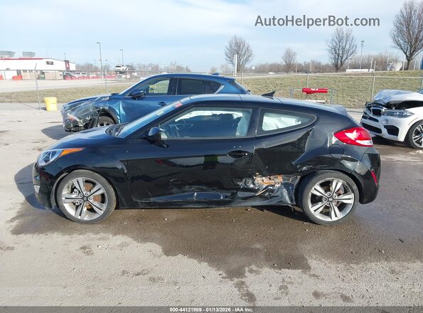 KMHTC6AD7HU324135 2017 HYUNDAI VELOSTER Черный 