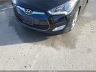 2017 Hyundai Veloster Value Edition Черный vin: KMHTC6AD7HU324135