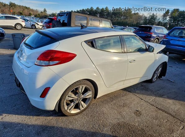 KMHTC6AD8GU267507 2016 HYUNDAI VELOSTER Белый Задняя правая четверть