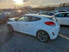 2016 Hyundai Veloster Белый vin: KMHTC6AD8GU267507