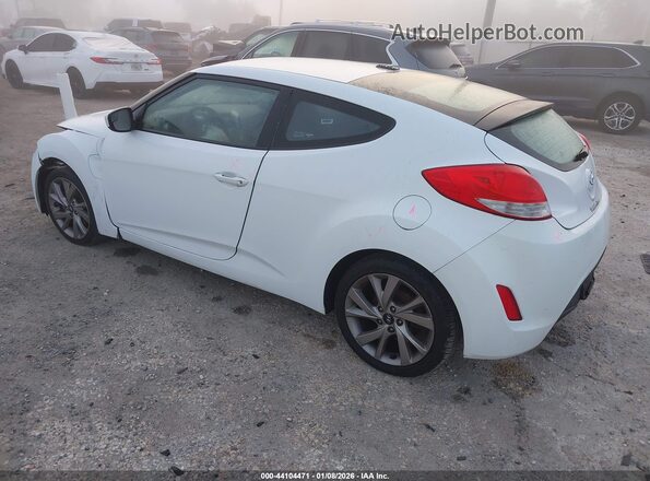 KMHTC6AD8HU309515 2017 HYUNDAI VELOSTER Белый Задняя левая четверть