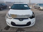 2017 Hyundai Veloster   Белый vin: KMHTC6AD8HU309515