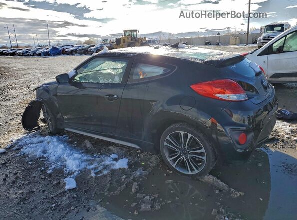 KMHTC6AE0GU303165 2016 HYUNDAI VELOSTER Черный Задняя левая четверть