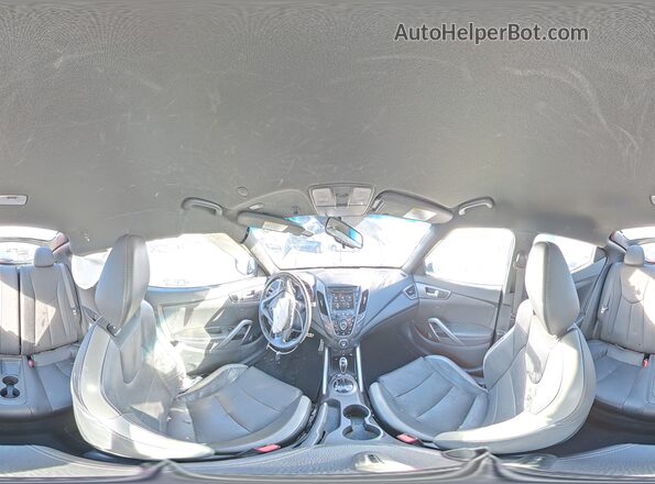 KMHTC6AE0GU303165 2016 HYUNDAI VELOSTER Черный Вид наклейки с VIN-кодом