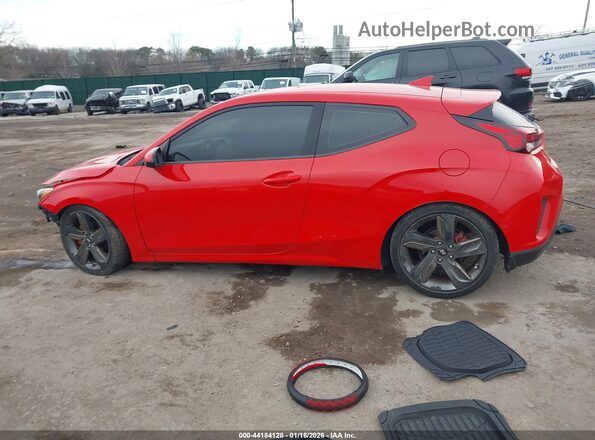 KMHTG6AF2MU032599 2021 HYUNDAI VELOSTER Red 360 interior view