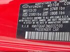 2021 Hyundai Veloster 2.0 Red vin: KMHTG6AF2MU032599