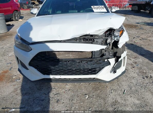 KMHTG6AF9KU009057 2019 HYUNDAI VELOSTER Белый Вид спереди