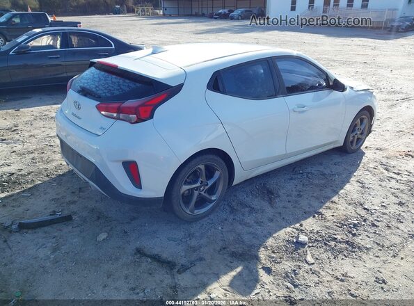 KMHTG6AF9KU009057 2019 HYUNDAI VELOSTER Белый Задняя правая четверть