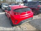 2019 Hyundai Veloster Premium Red vin: KMHTG6AFXKU003770