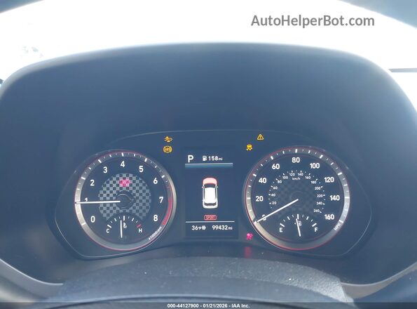 KMHTG6AFXKU003770 2019 HYUNDAI VELOSTER Red უკანა სავარძლების ხედი
