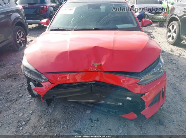 KMHTG6AFXKU003770 2019 HYUNDAI VELOSTER Red წინა ხედი