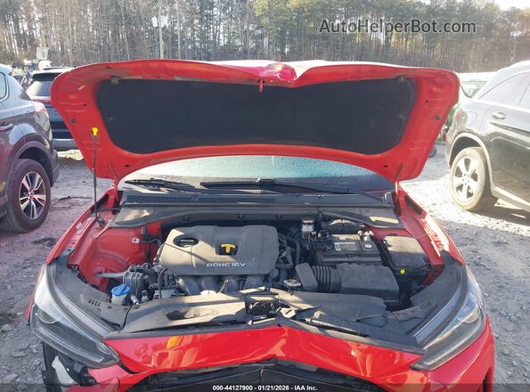 KMHTG6AFXKU003770 2019 HYUNDAI VELOSTER Red უკანა ხედი