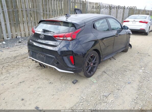 KMHTH6AB6MU032180 2021 HYUNDAI VELOSTER Black უკანა მარჯვენა