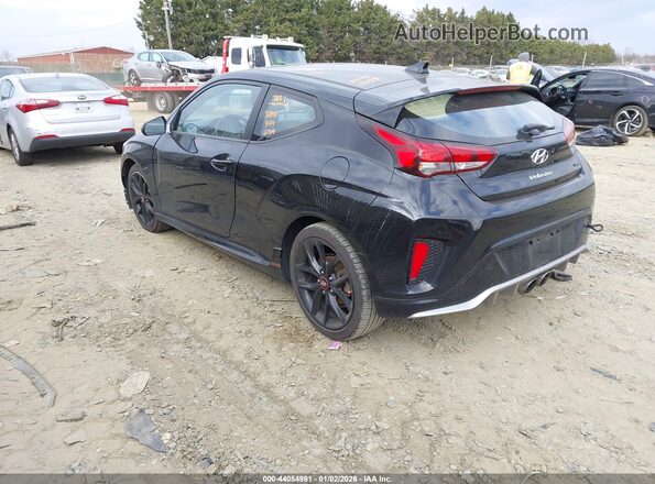 KMHTH6AB6MU032180 2021 HYUNDAI VELOSTER Black უკანა მარცხენა