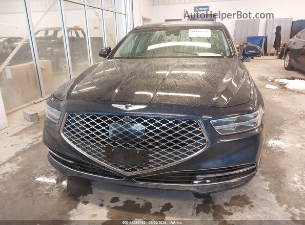 KMTF34PA4LU075631 2020 GENESIS G90 Синий Вид щитка приборов