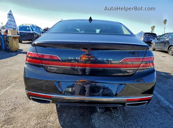 KMTF54PH8LU078331 2020 GENESIS G90 Black Vista trasera