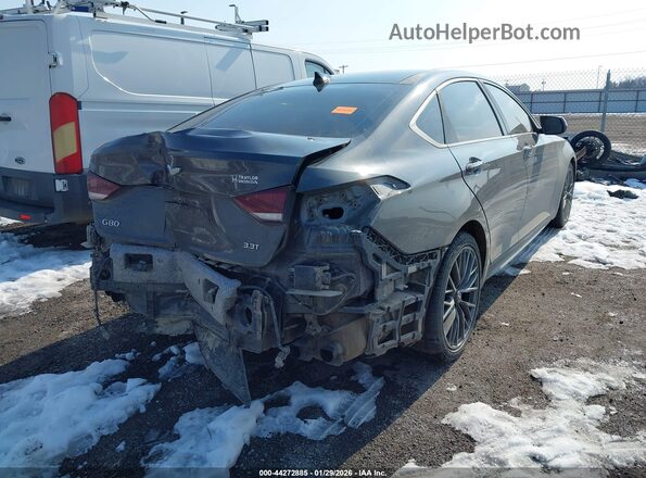 KMTFN4JB0KU312738 2019 GENESIS G80 Gray Tył prawy