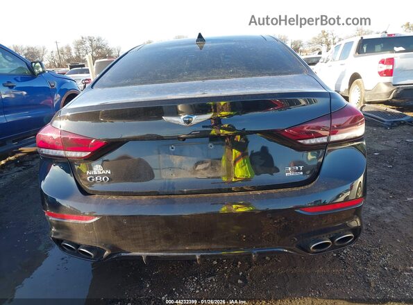 KMTFN4JB5KU320771 2019 GENESIS G80 Черный 