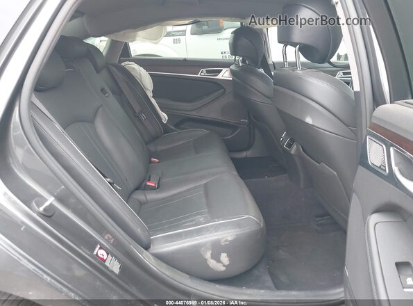 KMTFN4JEXLU329767 2020 GENESIS G80 Серый Вид наклейки с VIN-кодом
