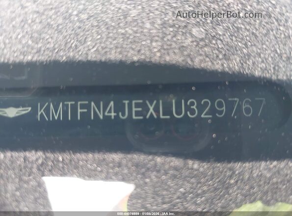 KMTFN4JEXLU329767 2020 GENESIS G80 Серый Вид подкапотного пространства