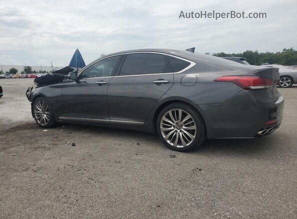 KMTFN4JF9LU334788 2020 GENESIS G80 Серый Задняя левая четверть