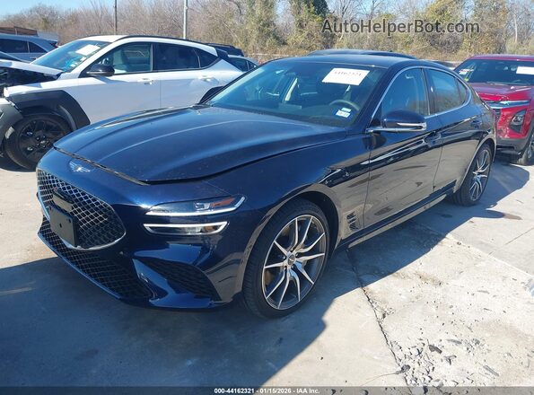 KMTG14SC1TU167119 2026 GENESIS G70 Dark Blue Передняя левая четверть