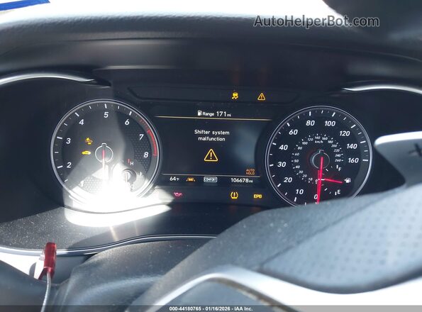 KMTG34LA8LU053321 2020 GENESIS G70 Черный Вид задних сидений