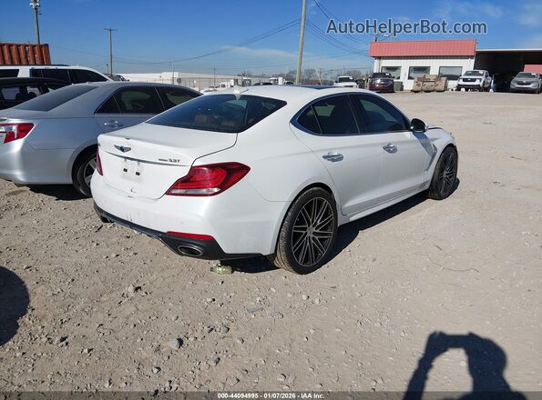KMTG34LE4LU057806 2020 GENESIS G70 White Tył prawy