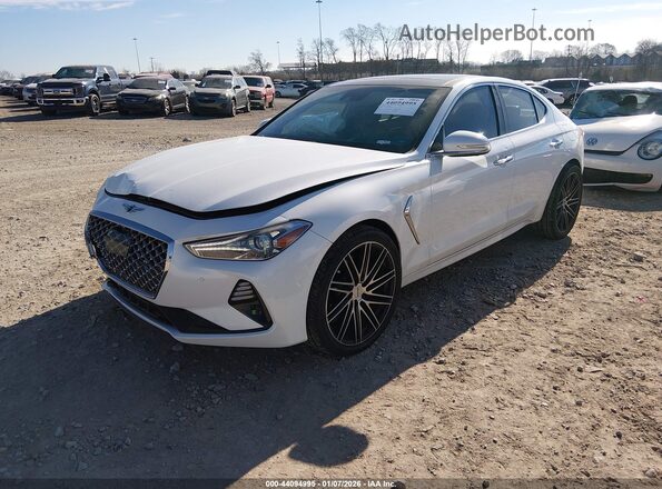 KMTG34LE4LU057806 2020 GENESIS G70 White Przód lewy