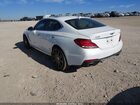 2020 Genesis G70 3.3t Awd White vin: KMTG34LE4LU057806