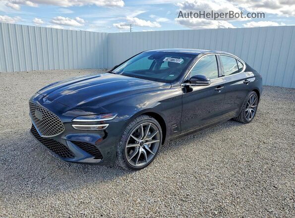 KMTG34SC3SU153697 2025 GENESIS G70 Черный Передняя левая четверть