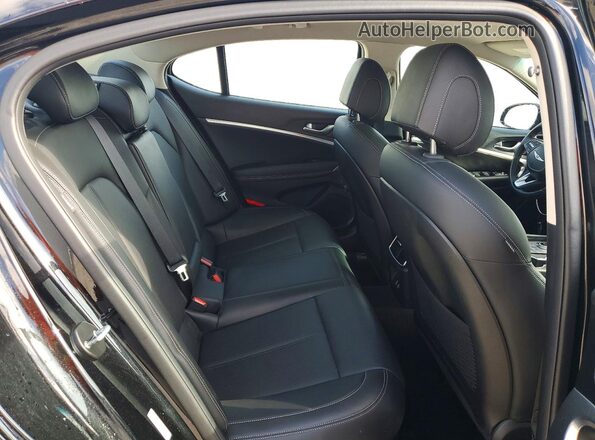 KMTG34SC3SU153697 2025 GENESIS G70 Черный Вид задних сидений