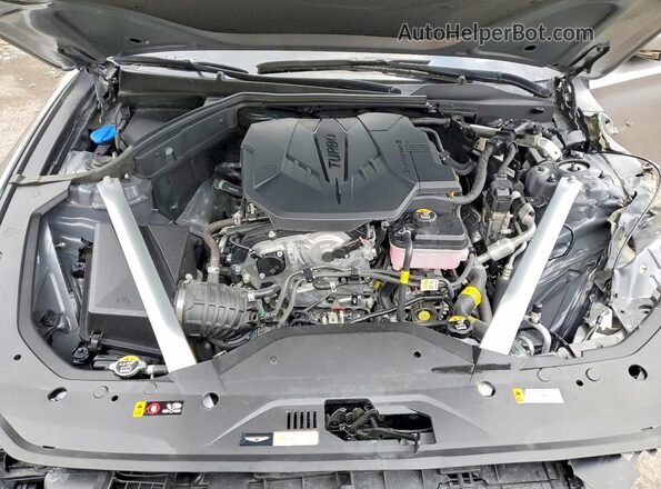 KMTG34SC4SU145334 2025 GENESIS G70 Серебряный Вид задней части салона