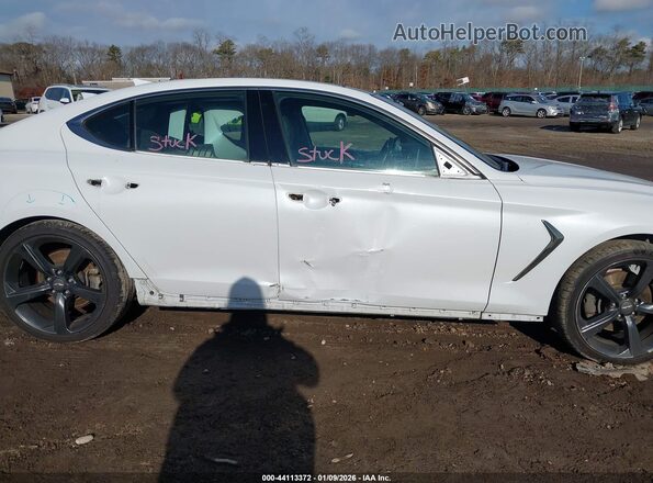 KMTG44LA0KU033379 2019 GENESIS G70 Белый Панорамный вид салона 360°