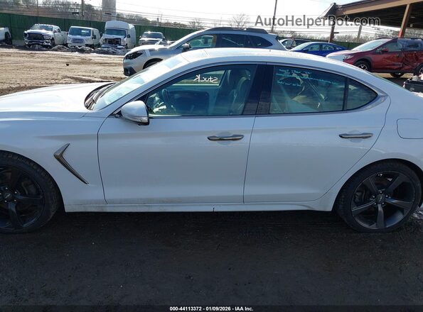KMTG44LA0KU033379 2019 GENESIS G70 Белый 