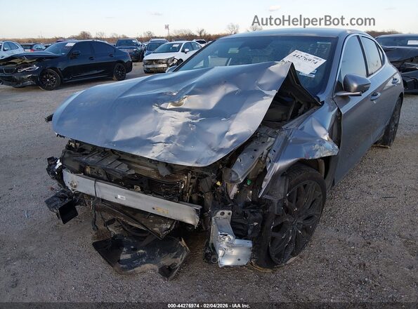 KMTG54TE2NU094480 2022 GENESIS G70 Серебряный Вид спереди