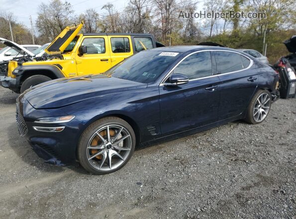 KMTG64SC4TU162773 2026 GENESIS G70 Синий Передняя левая четверть