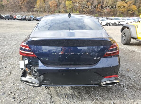 KMTG64SC4TU162773 2026 GENESIS G70 Синий Вид сзади