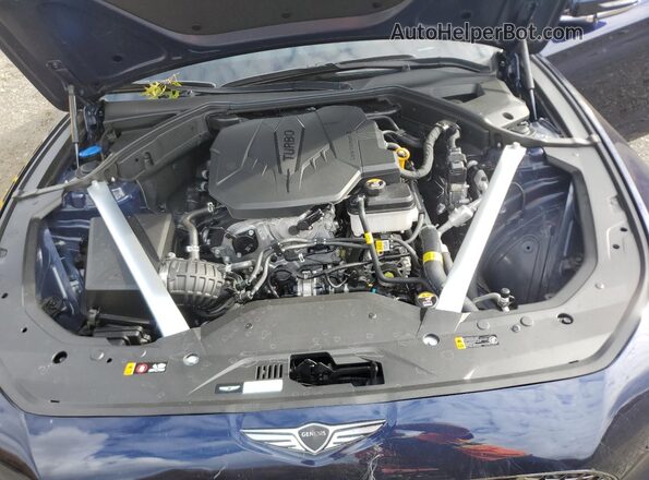 KMTG64SC4TU162773 2026 GENESIS G70 Синий Вид задней части салона